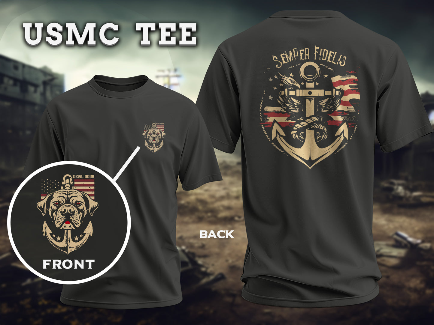 Semper Fidelis Marines Tee