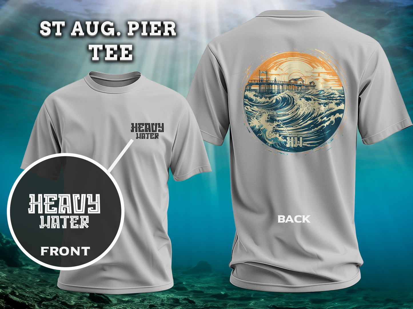 St Augustine Beach Pier Tee